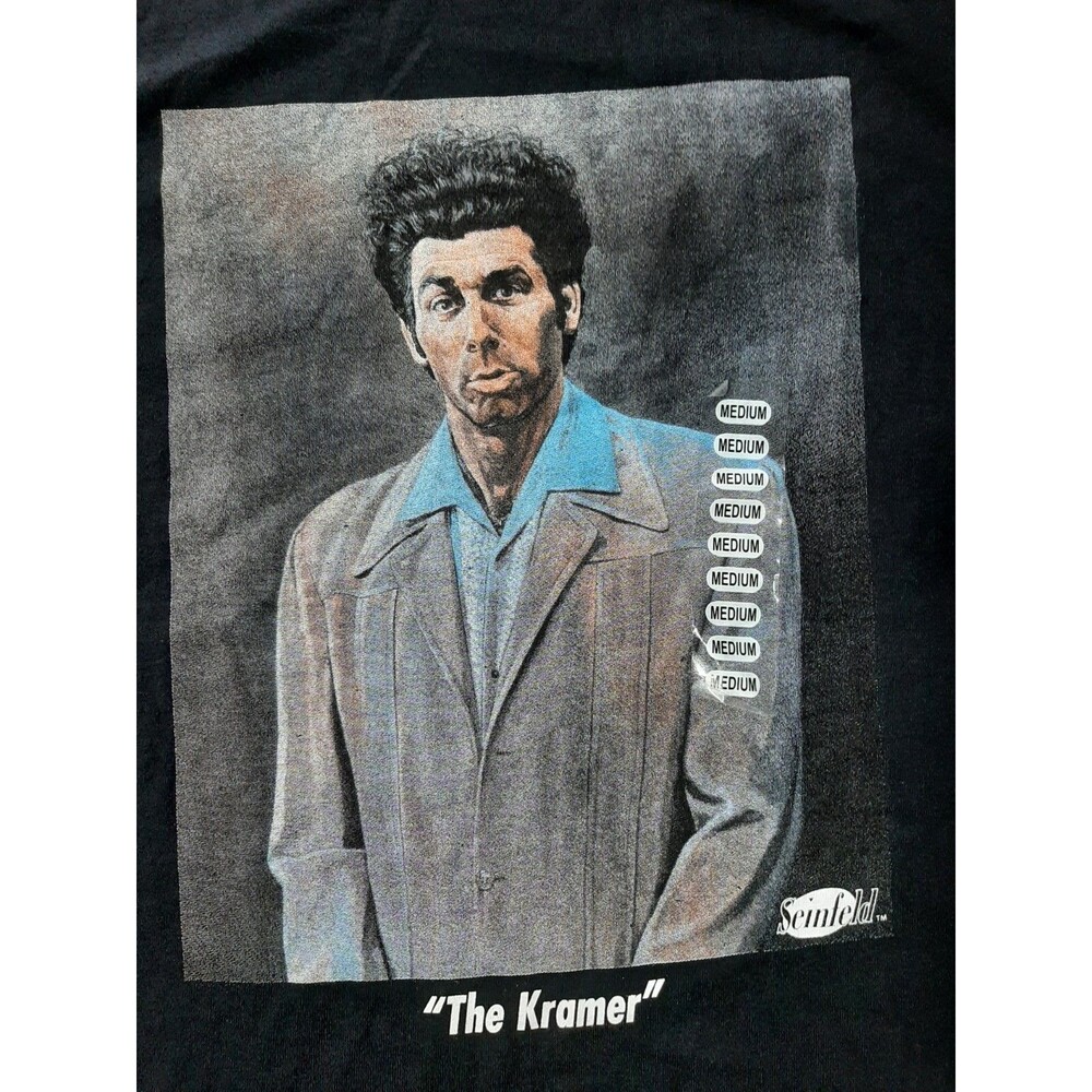 Seinfeld Mens "The Kramer" Graphic Print Shirt Mens Medium